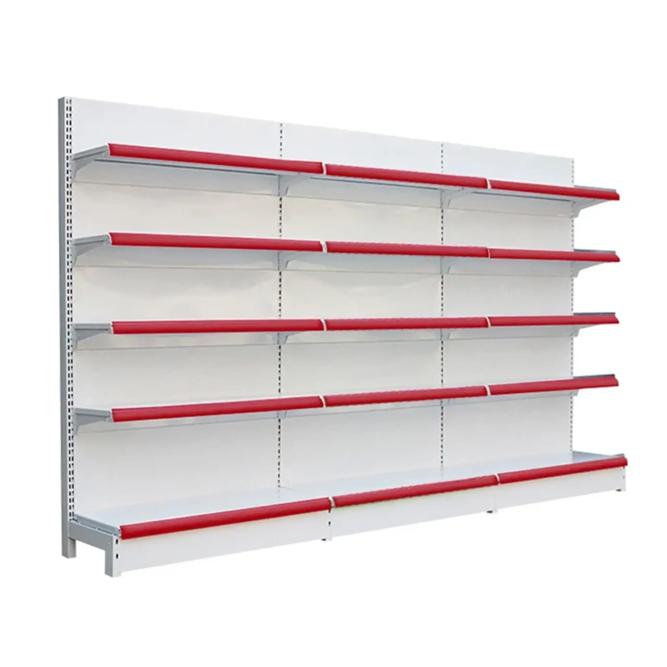 Single sided gondola shelve